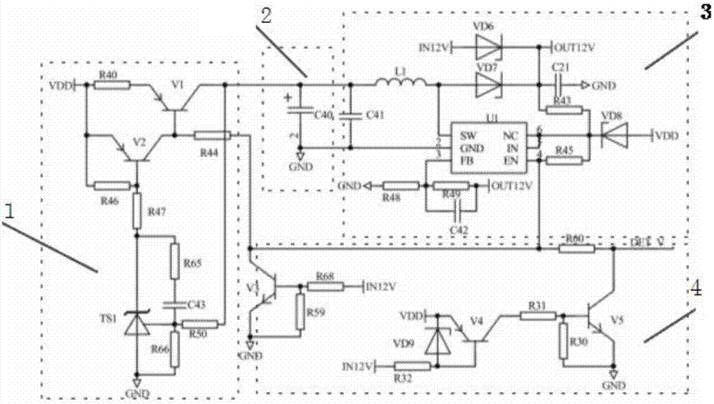 一種用電信息采集設(shè)備停電上報實現(xiàn)方法及電路與流程