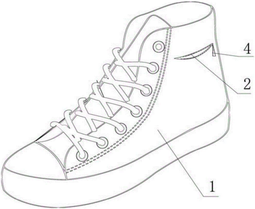 自带鞋套的鞋子的制造方法与工艺