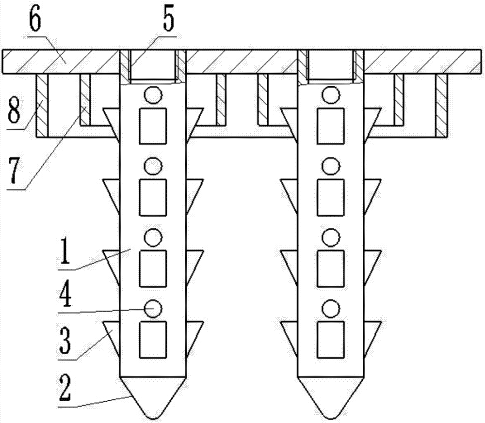 一種密封型插入式注漿基礎樁的制造方法與工藝