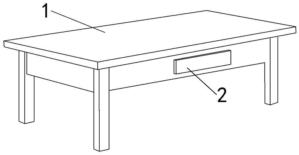 帶小抽屜的工作臺(tái)的制造方法與工藝