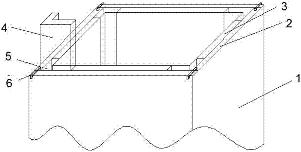 一种建筑外侧梁的梁侧壳板边角装置的制造方法