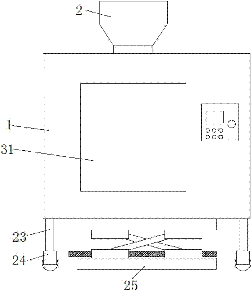 一種具有二次攪拌功能的混凝土攪拌設備的制造方法與工藝