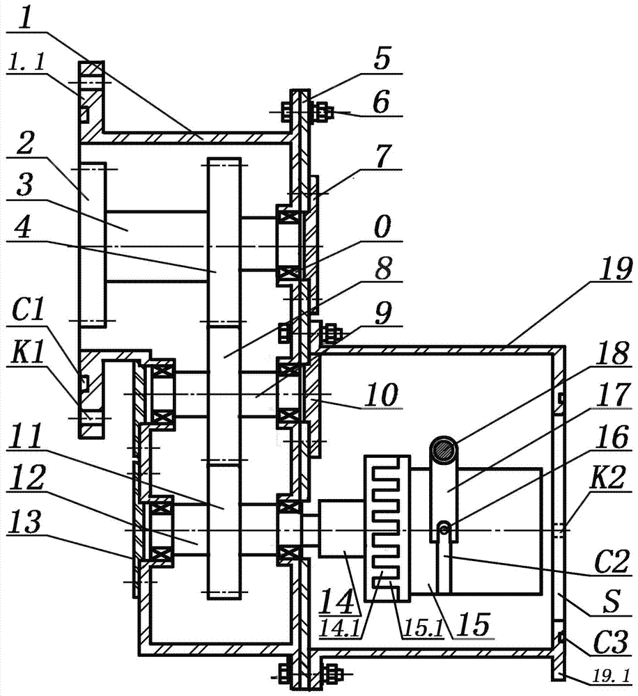 通井机液压泵变速接合转换装置的制造方法