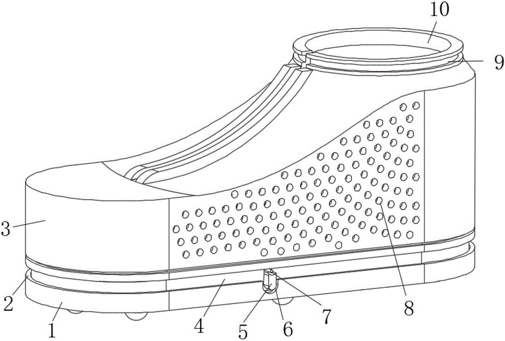 一种防雨水透气防滑轻质硫化鞋的制造方法与工艺