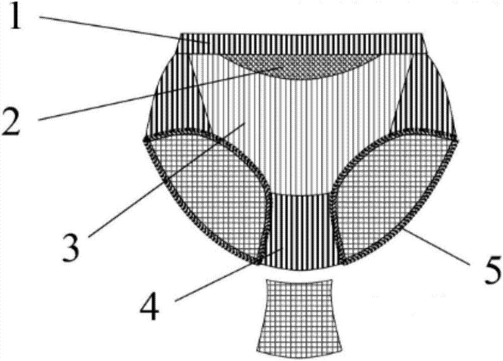 一种低腰孕期护理内裤的制造方法与工艺