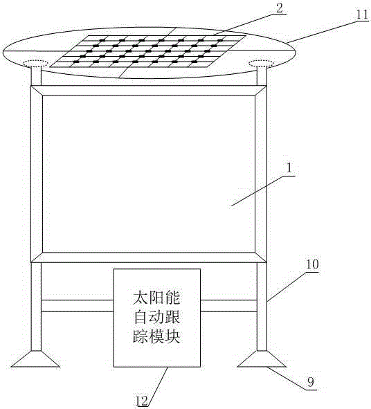 一種利用太陽能供電的LED顯示屏的制造方法與工藝