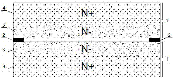 一種實現(xiàn)N+單面擴散的結(jié)構及其方法與流程