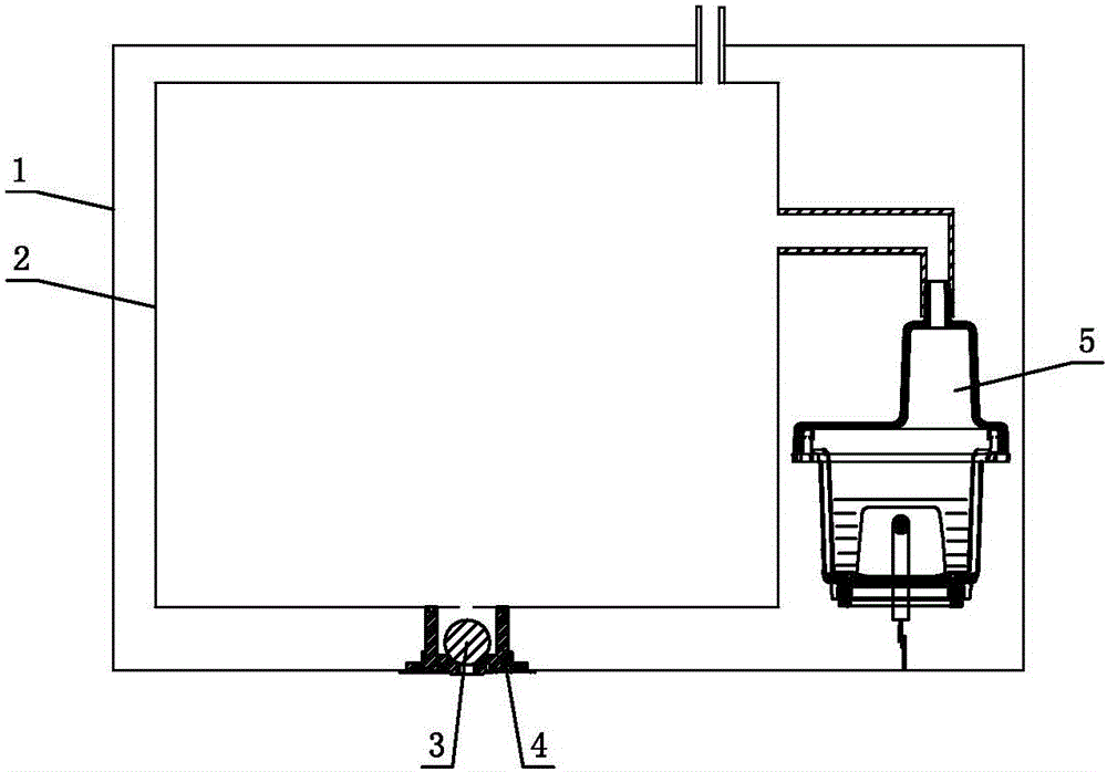 内腔体自动排水的蒸烤炉的制造方法与工艺