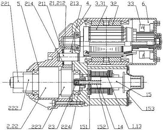 一種起動(dòng)電機(jī)內(nèi)置式電磁開(kāi)關(guān)的裝配工裝的制造方法與工藝