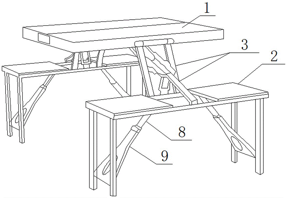 折叠桌椅的制造方法与工艺