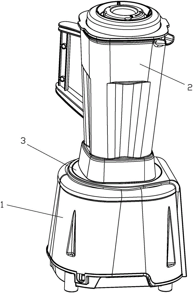 一种料理机杯垫防水结构的制造方法与工艺