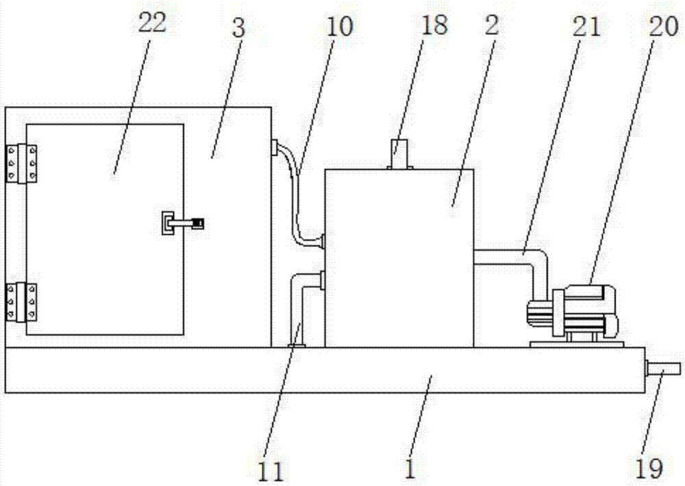 一種高效散熱的電氣元件工作箱的制造方法與工藝