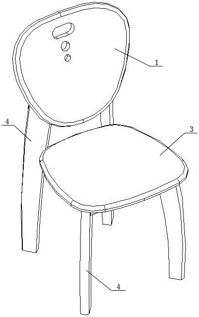 一种餐椅的制造方法与工艺