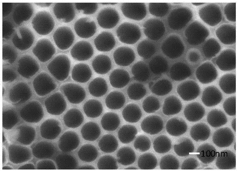 介孔二氧化硅/二氧化钛纳米管阵列复合材料的制备方法与流程