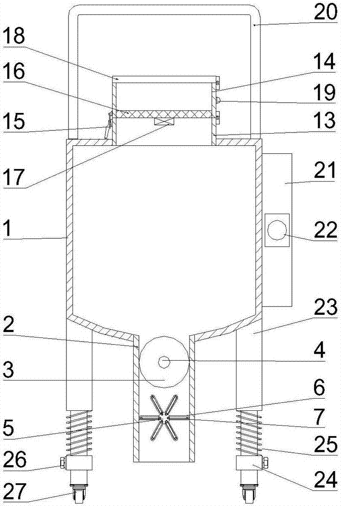 一種便攜式園林放樣工具的制造方法與工藝