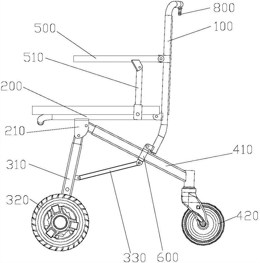 折叠轮椅车及其锁紧装置的制造方法