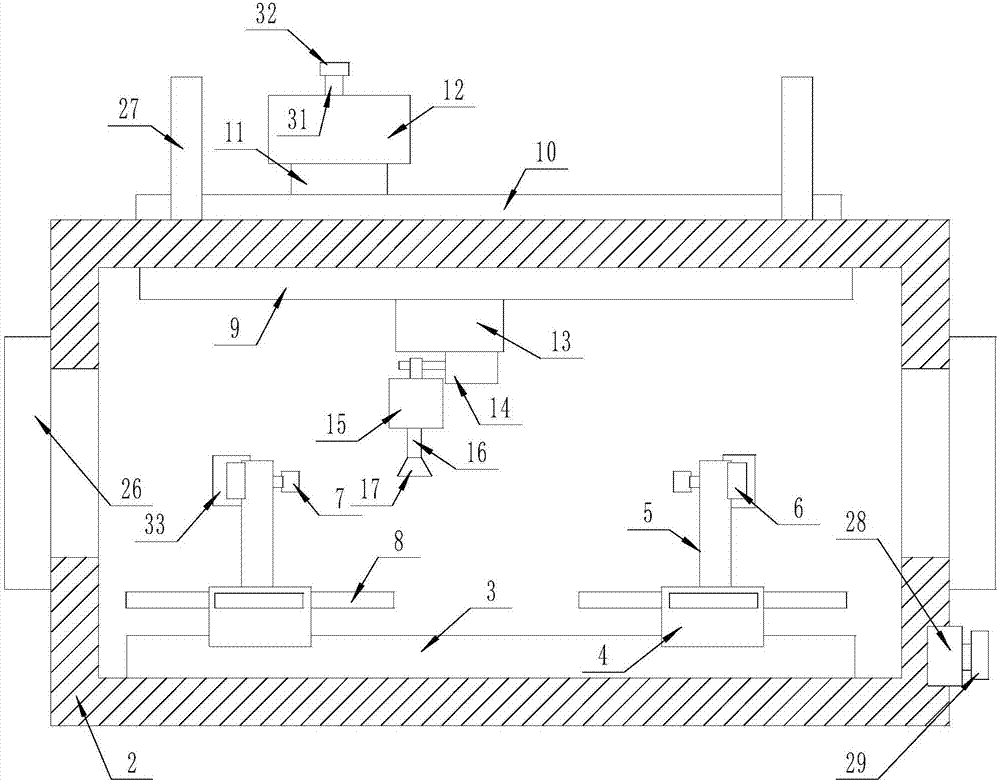 一種轉(zhuǎn)動(dòng)式木門邊框噴漆設(shè)備的制造方法與工藝