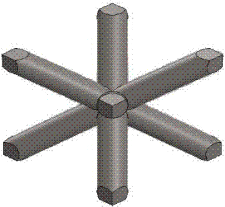 一种具有点阵冷却结构的扇形封严块制备方法与流程