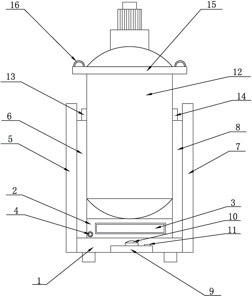 一种丙烯酸酯胶粘剂反应釜的定位装置的制造方法