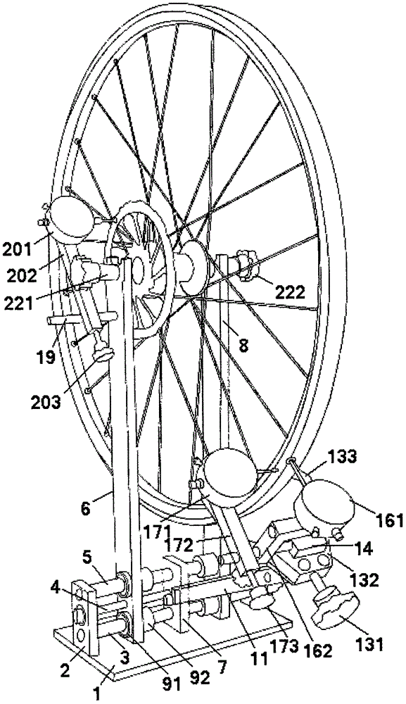自行车轮毂调圈台的制造方法与工艺
