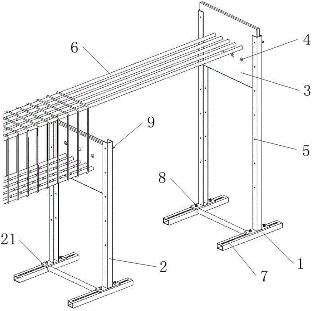 用于制作钢筋笼的可调式限位板支架组的制造方法与工艺