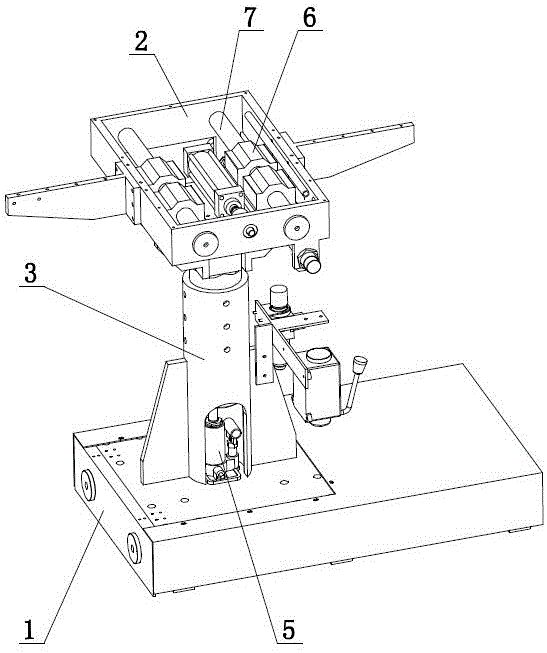 热式取件机用移动底座的制造方法与工艺