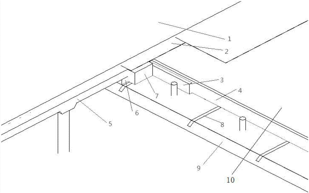 一种桩板结构桥面板与路基的连接装置的制造方法