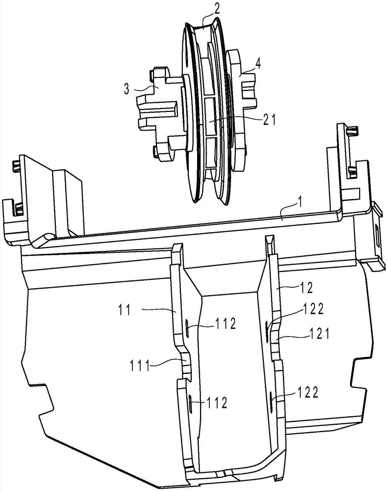 汽車空調(diào)出風口撥輪結(jié)構(gòu)的制造方法與工藝