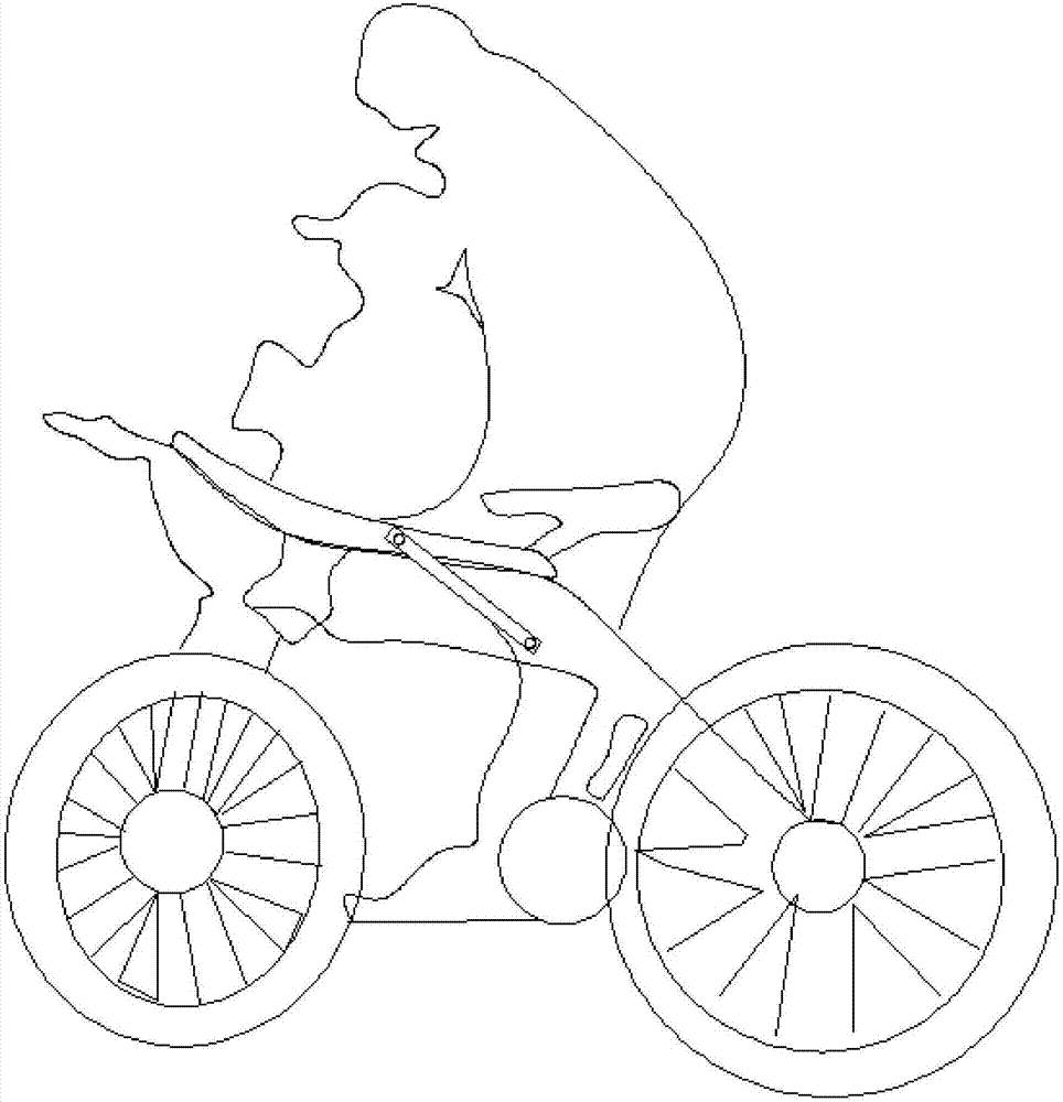 一种方便儿童乘坐的自行车的制造方法与工艺