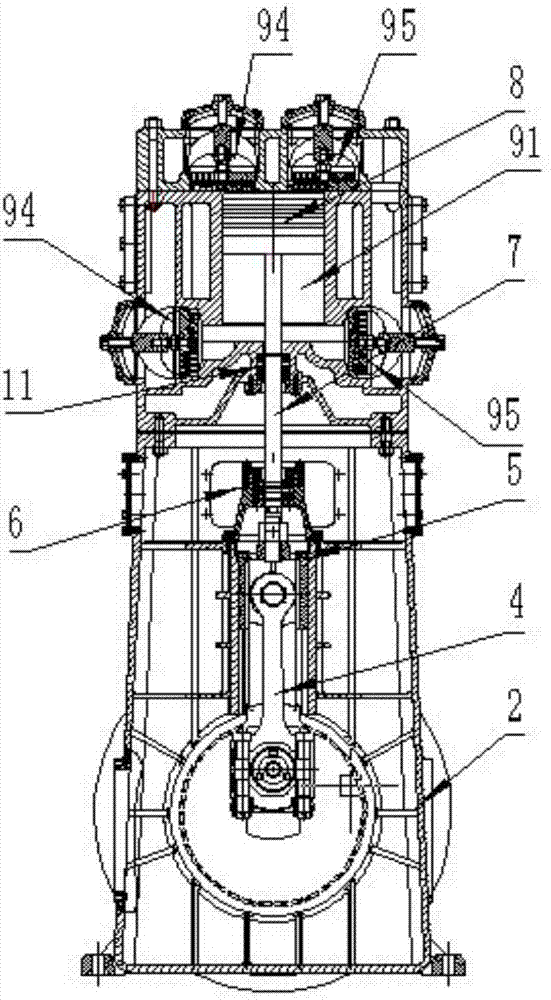 一种直线型双活塞空气压缩机的制造方法与工艺