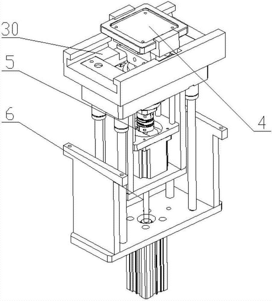 一种点胶机旋转夹紧装置及其操作方法与流程