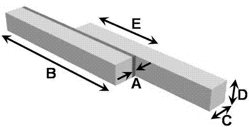 一种空气纳米间隙电极的制备方法与流程