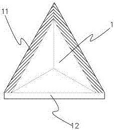 一种微米级棱镜角锥单体及其制作方法与流程