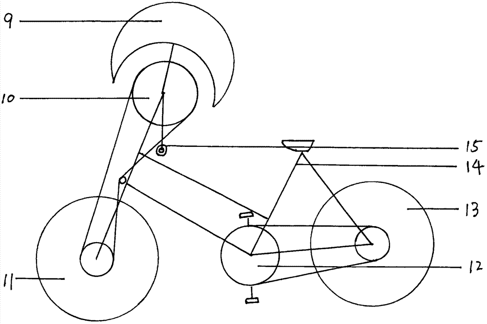 三维导引双轮驱动自行车的制造方法与工艺