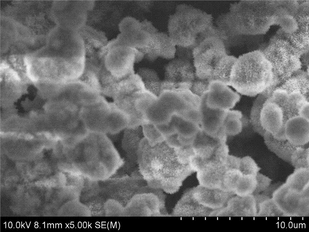 一种镍掺杂四氧化三钴纳米花复合材料及其制备方法和应用与流程
