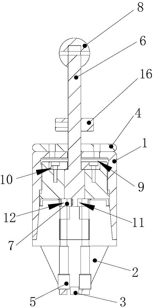 数字配线架2M端子拔插工具的制造方法与工艺