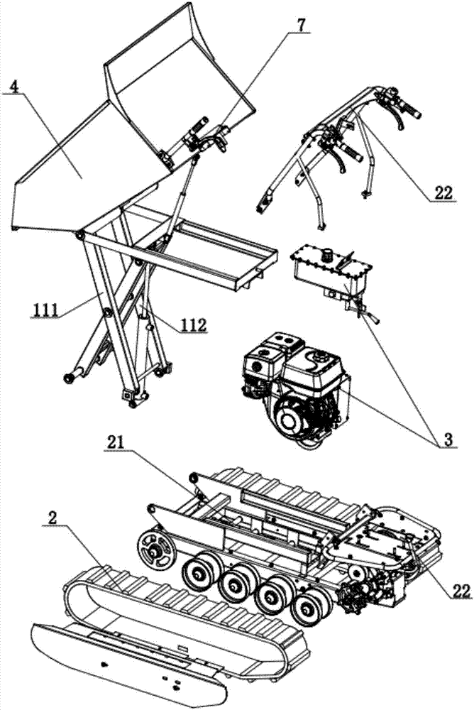 升降型履带运输车的制造方法与工艺