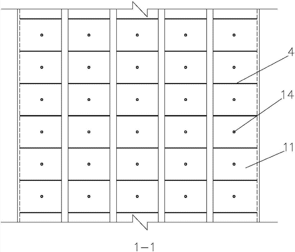 带T型加劲板的H型钢‑混凝土组合剪力墙及其制作方法与流程