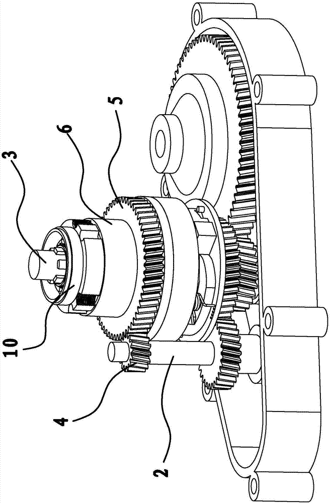 一種雙向自動(dòng)變速電機(jī)傳動(dòng)裝置的倒車機(jī)構(gòu)的制造方法