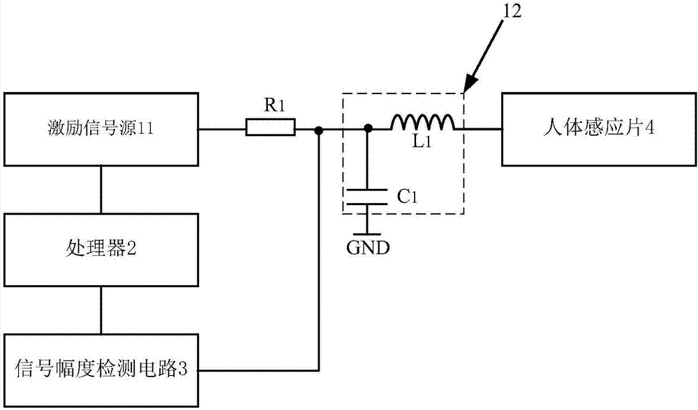 終端的人體檢測(cè)電路及方法與流程