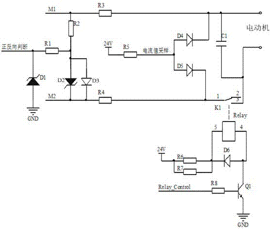 一種小型直流電動(dòng)機(jī)電流檢測(cè)系統(tǒng)的制造方法與工藝