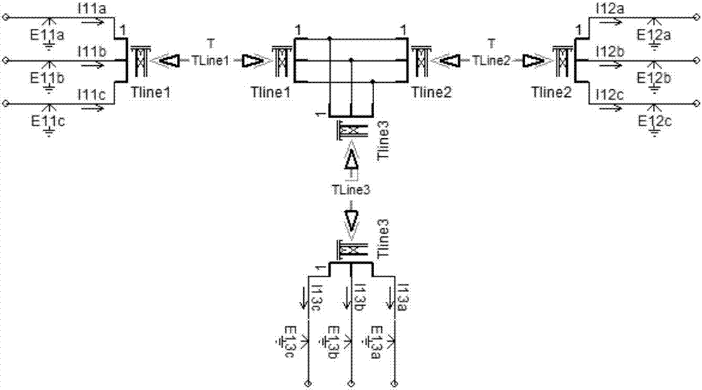 一种三相不对称T型输电线路参数测量方法与流程