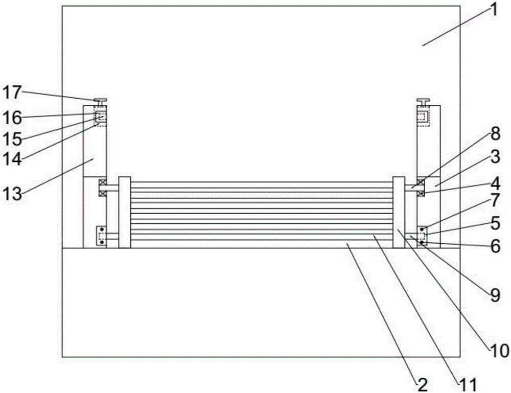 一种剪板机可翻转式防护栏的制造方法与工艺