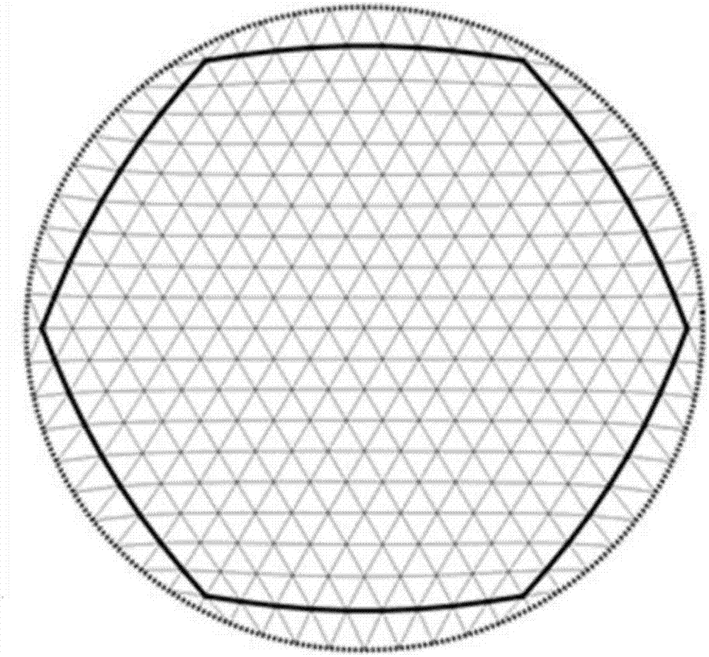 一种可展开抛物面天线前索网结构的形态设计方法与流程