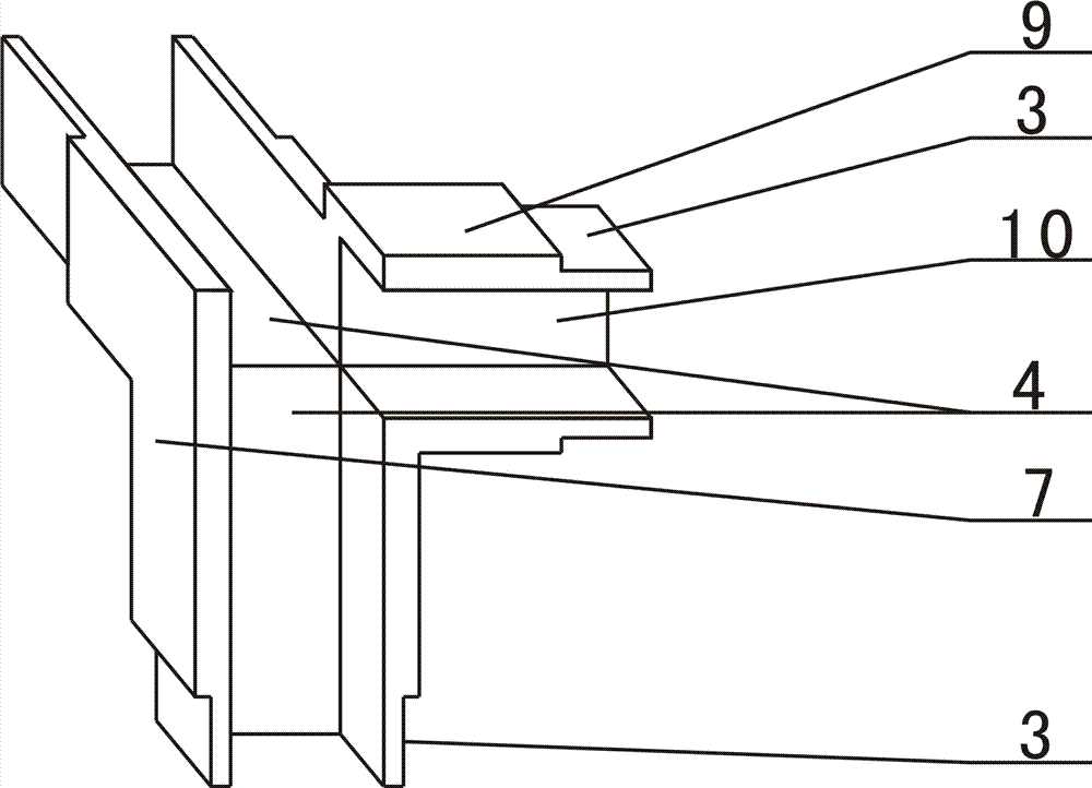 一種高校教學(xué)三D手工立體建筑模型組合式模具的制造方法與工藝