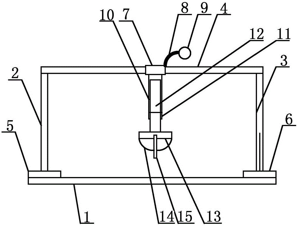 一种ABS阻燃板划痕标注装置的制造方法