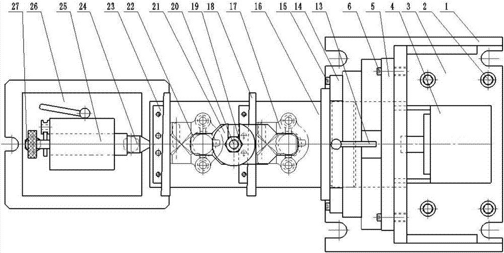 一种泵盖专用加工中心第四轴旋转分度加工装置的制造方法