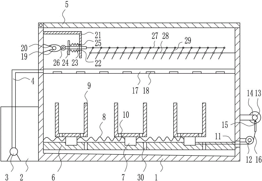 一种基因工程用转基因实验植株培育装置的制造方法