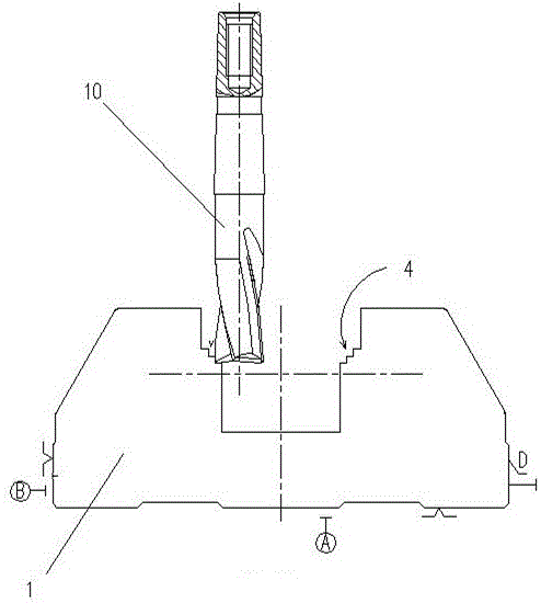 滚柱滑座内形腔面的加工方法与流程