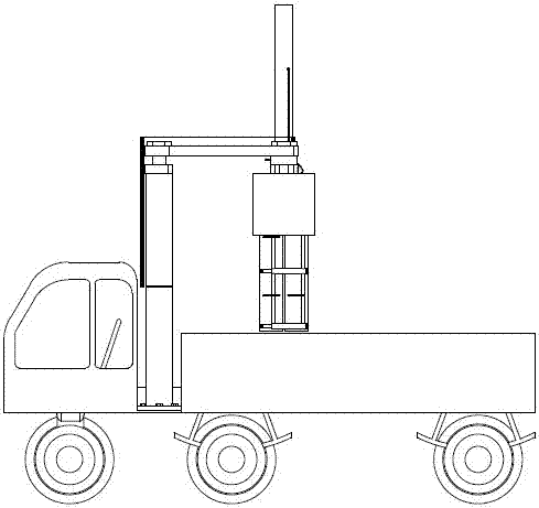 車輛運(yùn)輸裝卸磚三個(gè)油缸夾磚裝置的制造方法